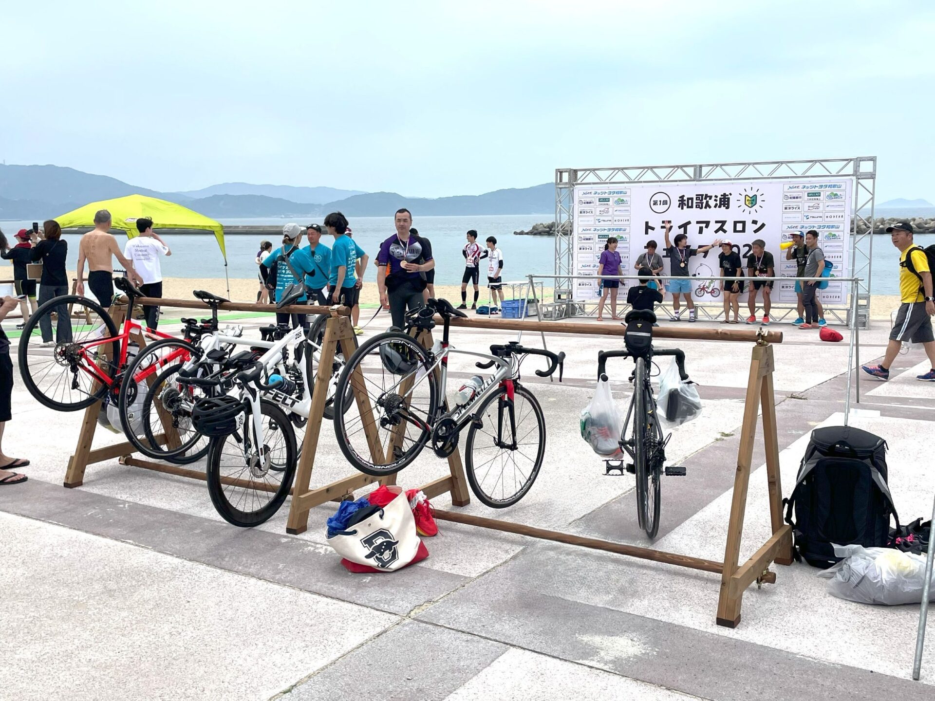 木製サイクルラック